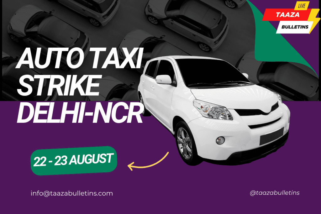 Auto Taxi Strike Delhi-NCR