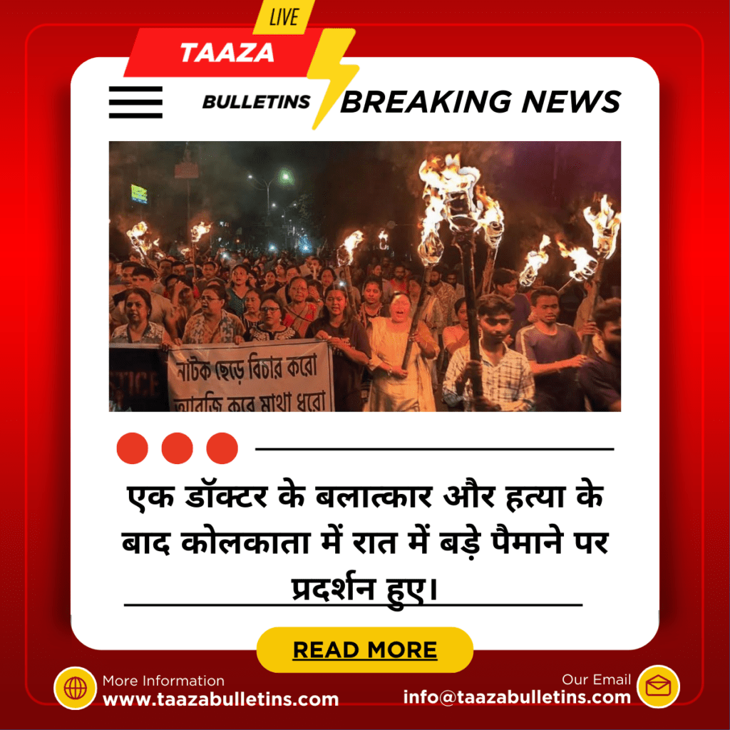 protests in Kolkata