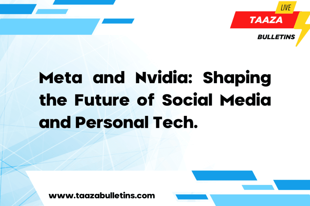 Meta and Nvidia