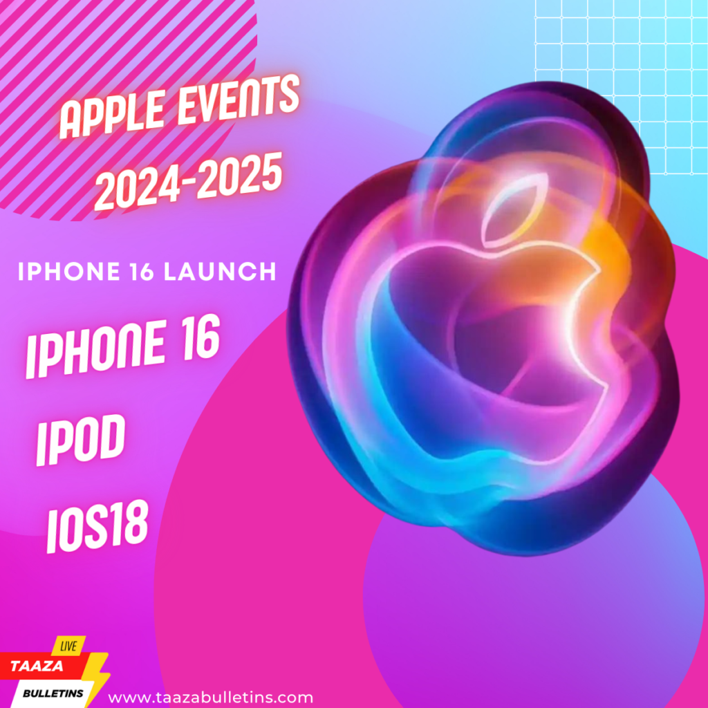 Apple Events 2024-2025