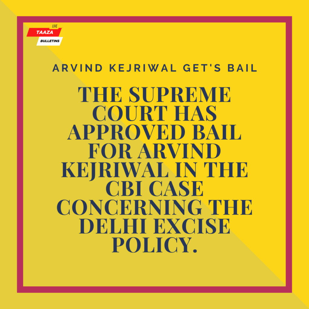 Arvind Kejriwal Get's Bail