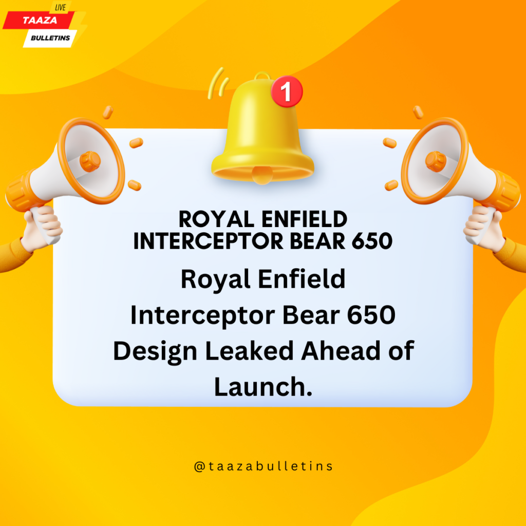 Royal Enfield Interceptor Bear 650