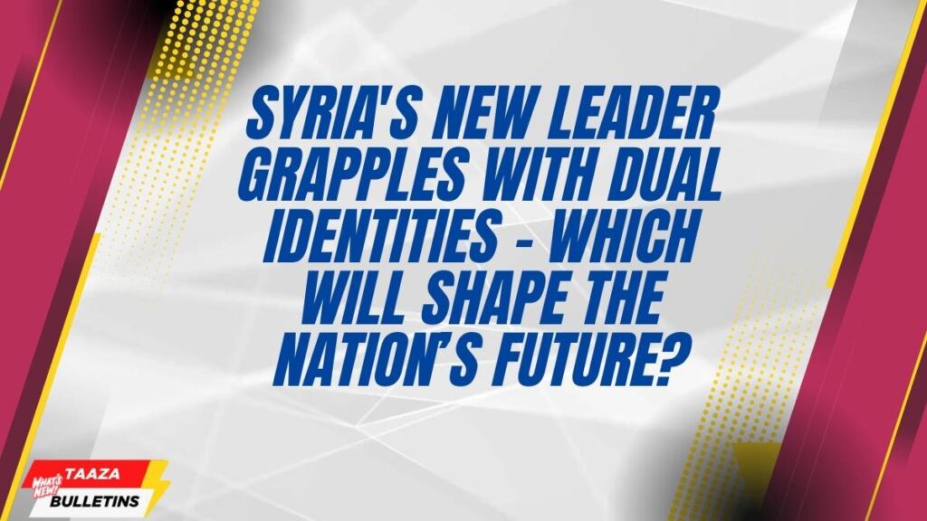 Syria’s new leader