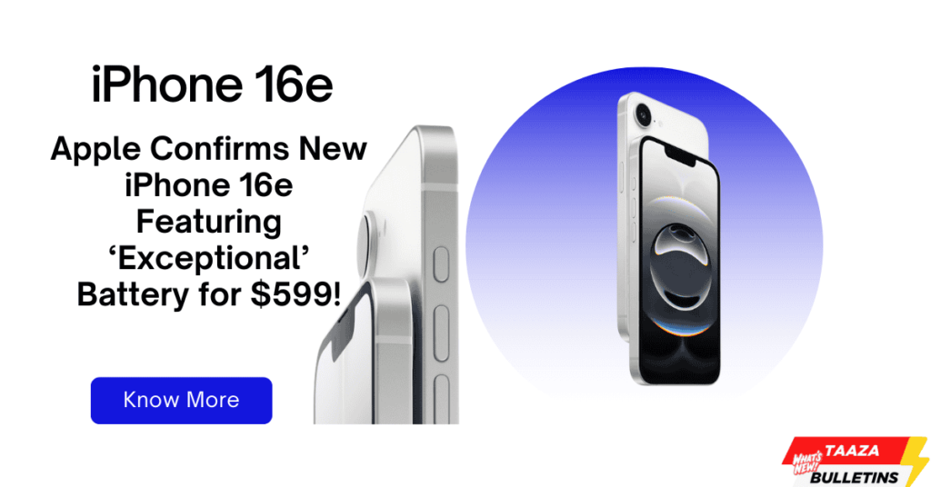 iPhone 16e