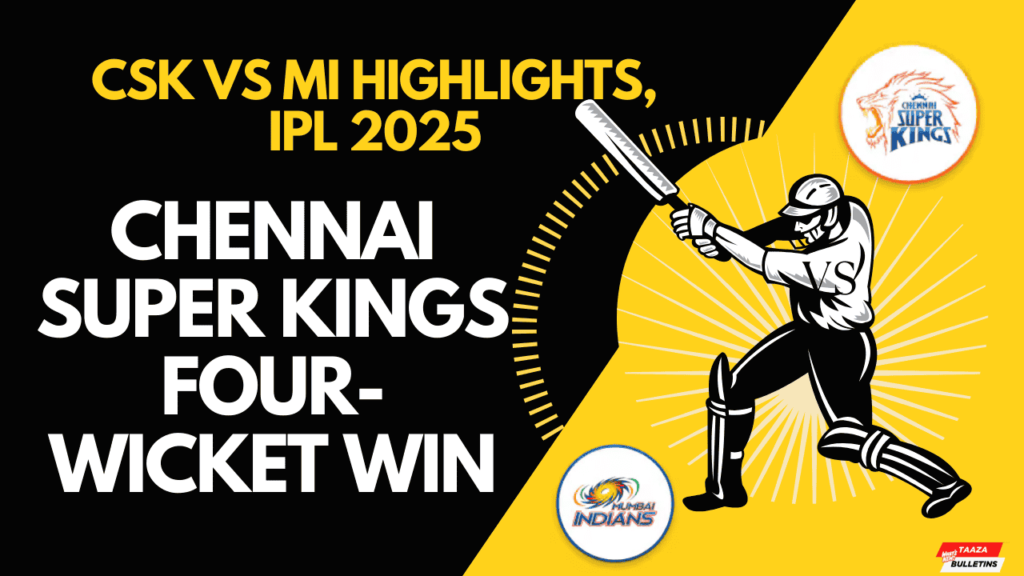 CSK vs MI