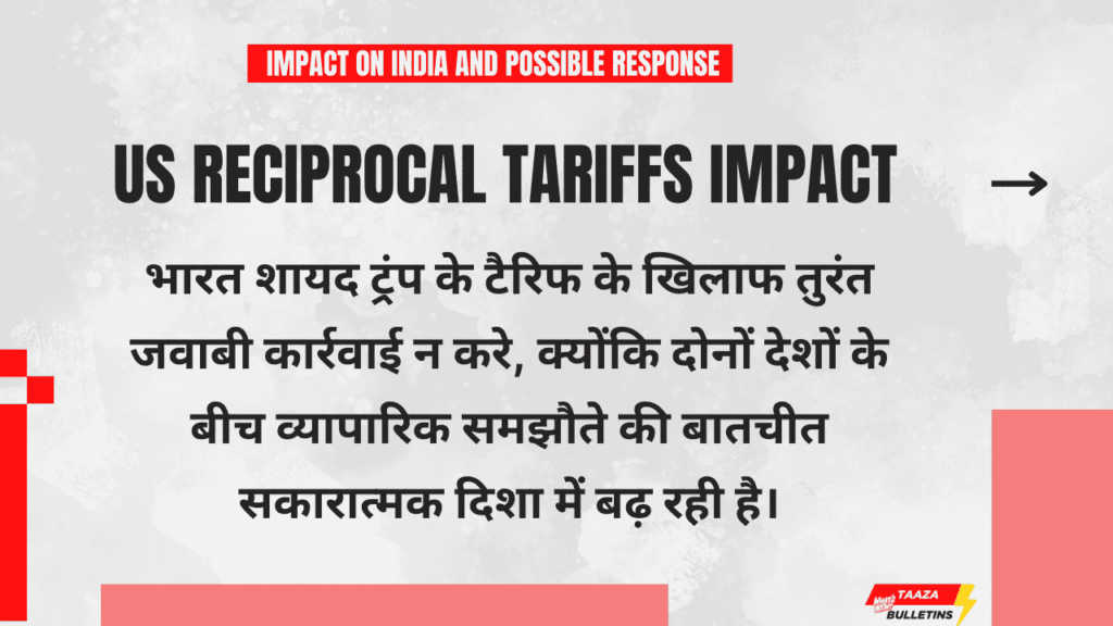 US Reciprocal tariffs Impact