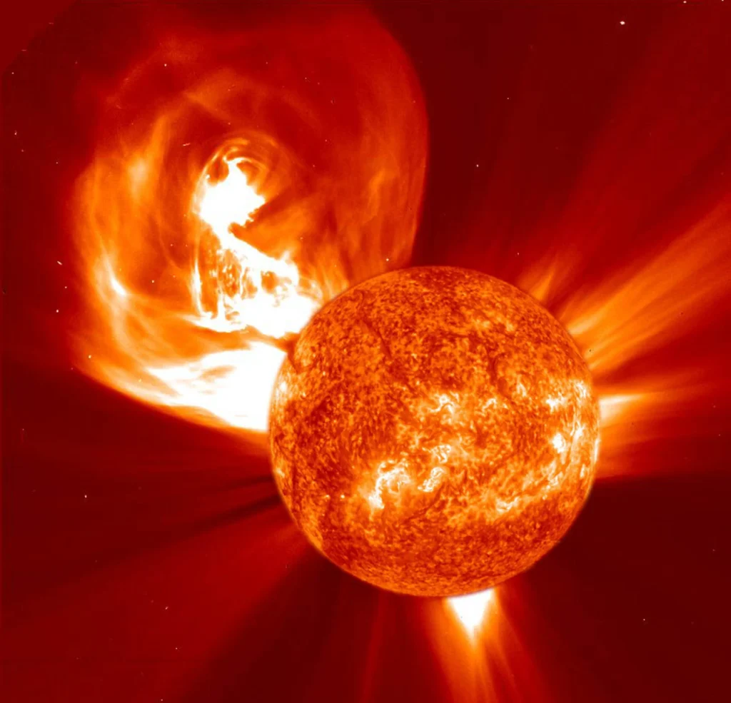 Massive Solar Superstorm